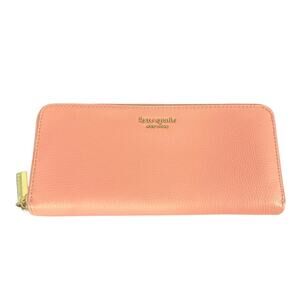Kate Spade New York Pink Leather Zip Around Wallet